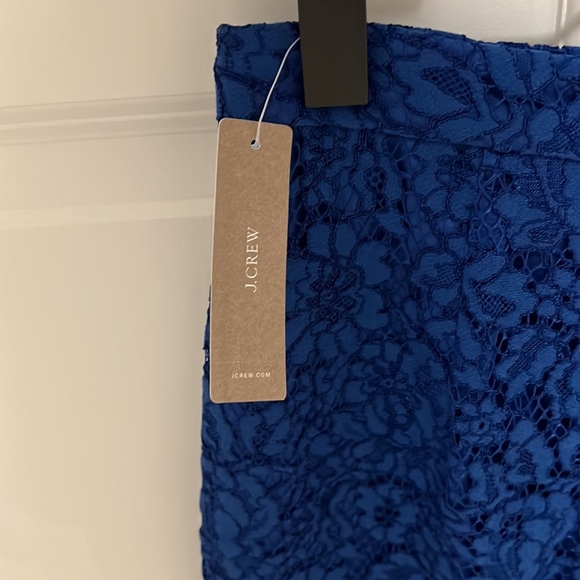J.Crew Blue lace flutter skirt - Picture 4 of 5